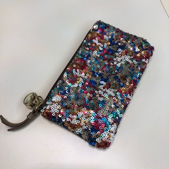 LOFT Sequined Party Going Out Pouch NEW!!! - Picture 1 of 5